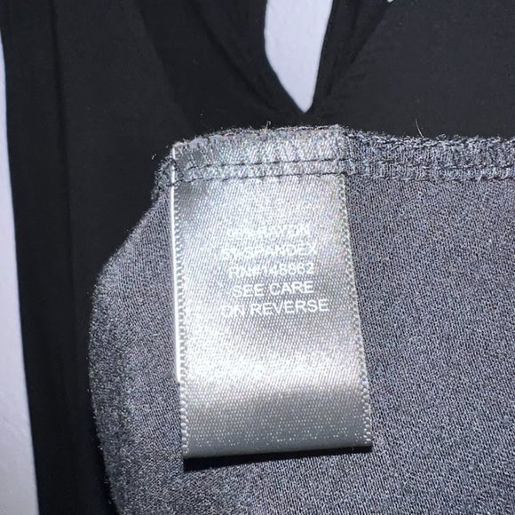 Torrid Super Soft tear drop back black blouse Size 1 - Picture 4 of 6